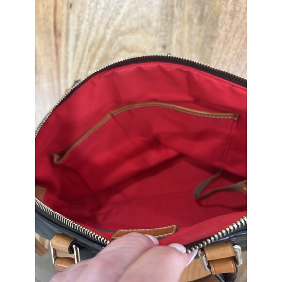 Dooney & Bourke Satchel Black Leather Crossbody Handbag - Picture 9 of 12